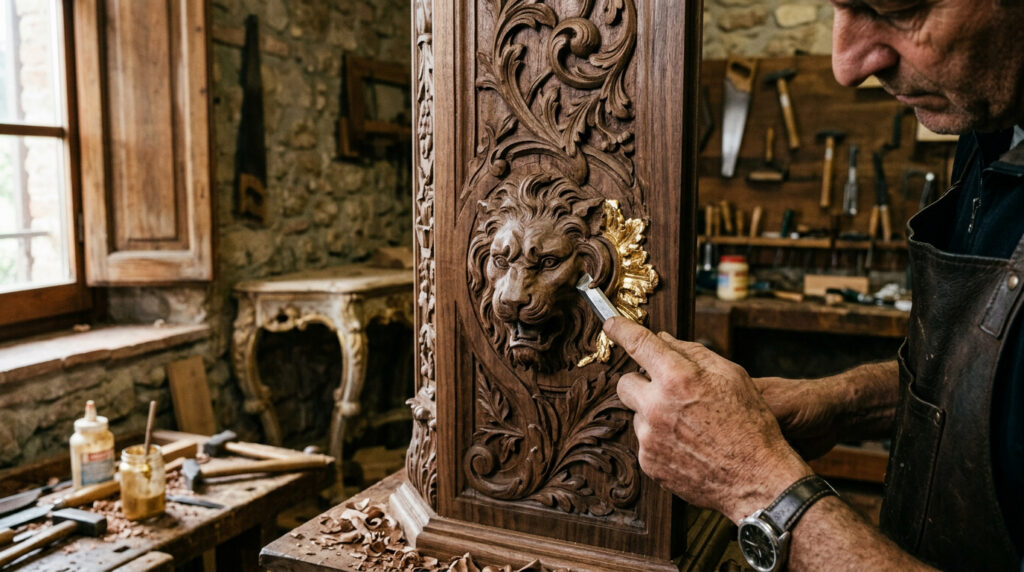 Meubles-baroques-italiens-savoir-faire-artisan