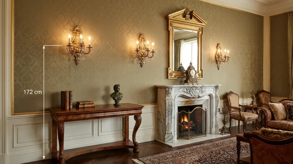 ScÉnographie D'un Salon Majestueux